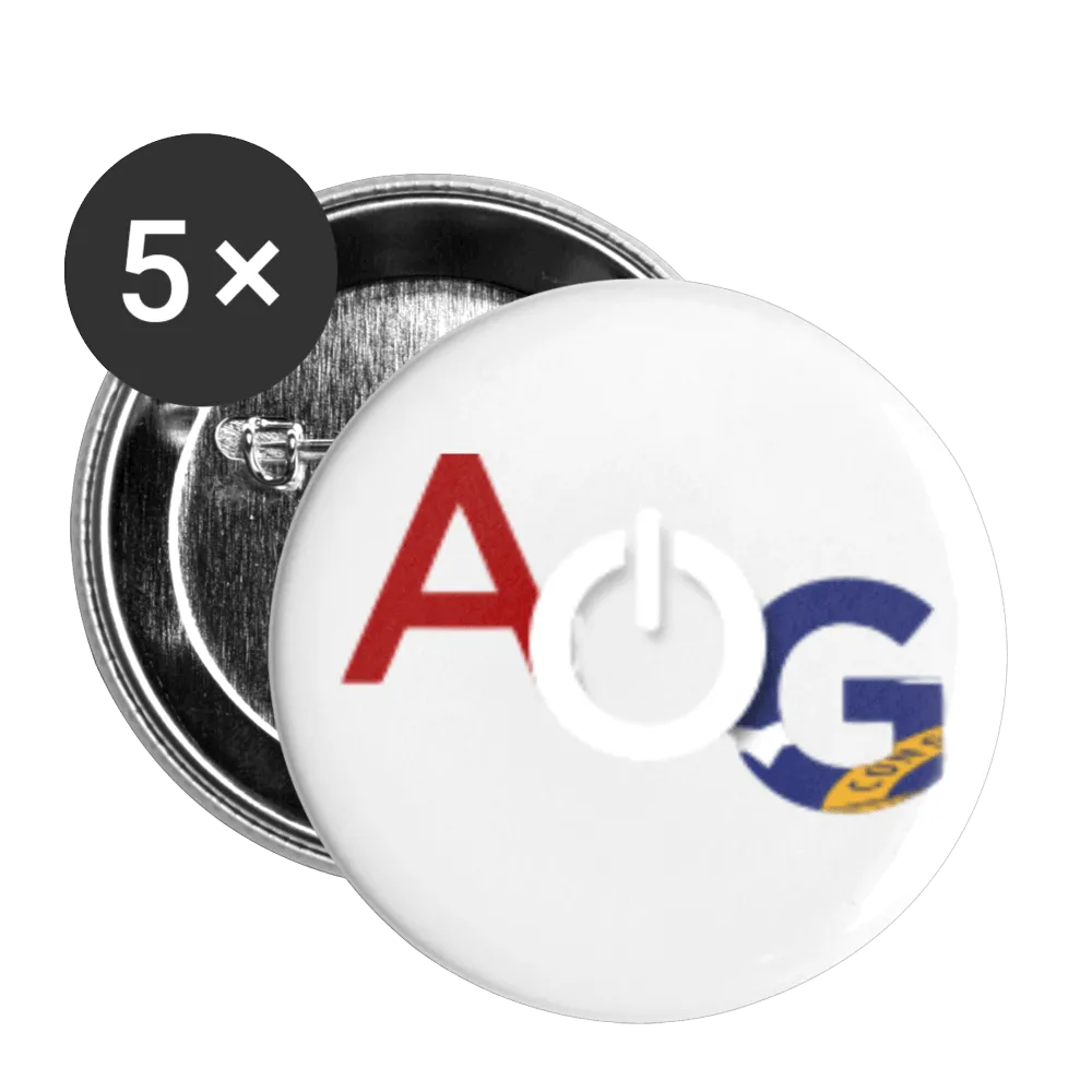 AOG Buttons large 2.2'' (5-pack)