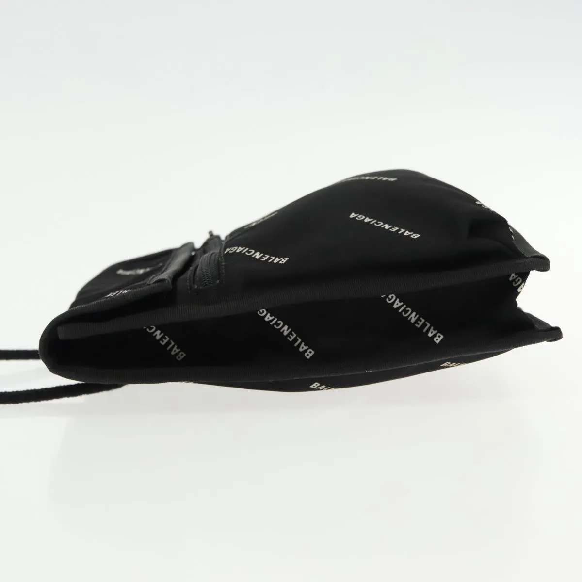 Balenciaga Explorer Black Synthetic Clutch Bag (Pre-Owned)