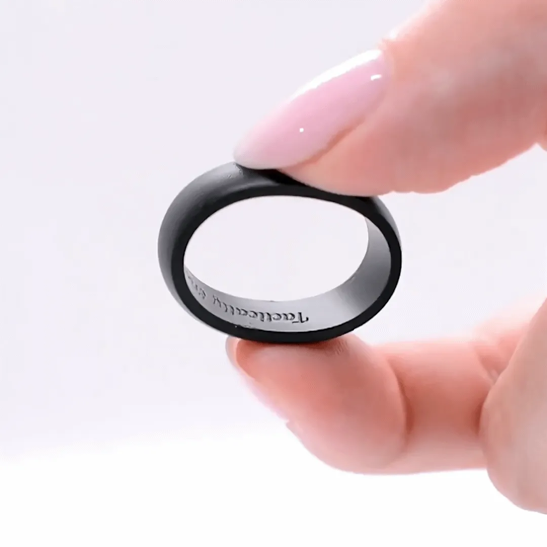 Classic (Black) - Silicone Ring