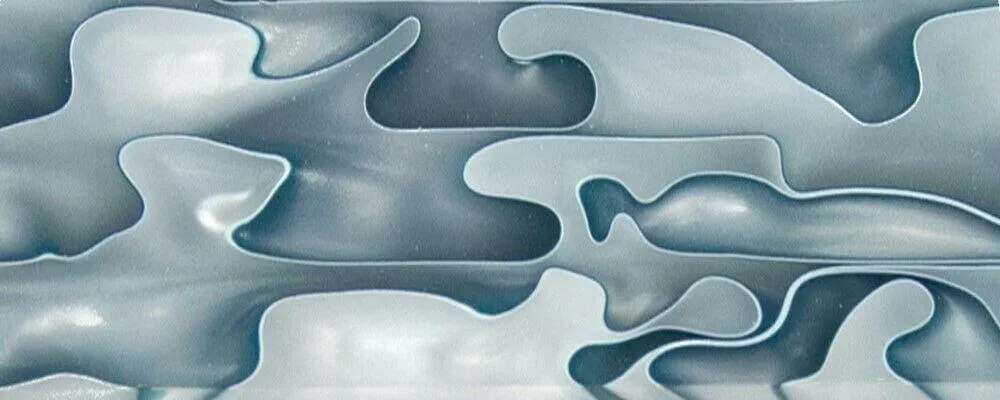 Cloud I BTW30KB Acrylic Knife Blank 1" x 1 1/2" x 6" Cloud I BTW30KB