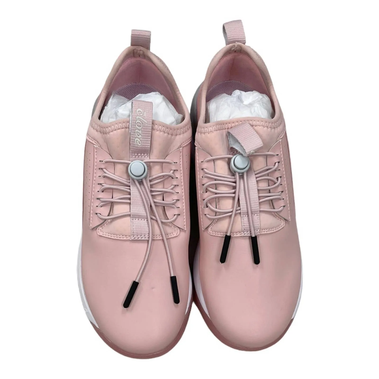 Clove Classic Shoes Sneakers Healthcare Nursing Pink Up Size 8.5 New