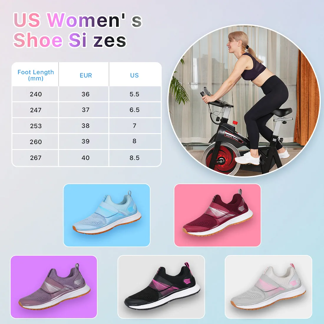 Cycling Shoes-White