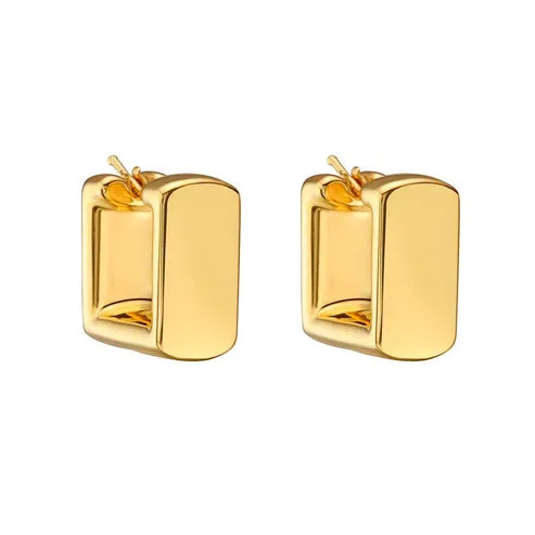 Fashionable Square Hoop Earrings