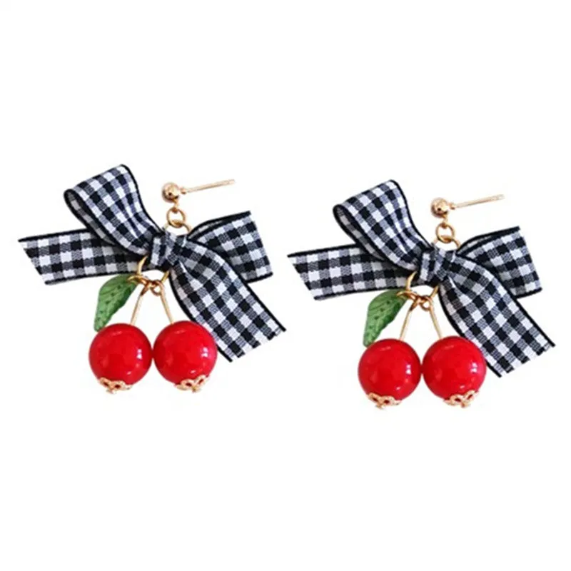 Fashionable Sweet Cherry Earring