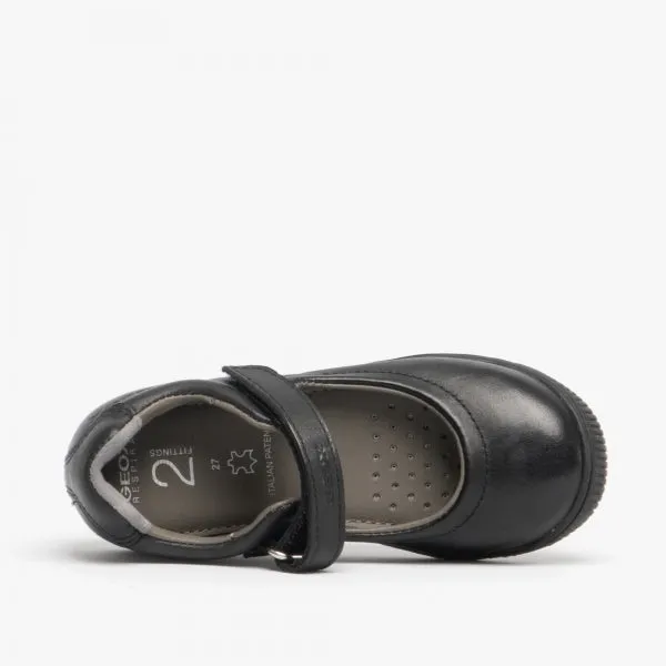 GEOX JR GIOIA Ballerina School Shoes Black