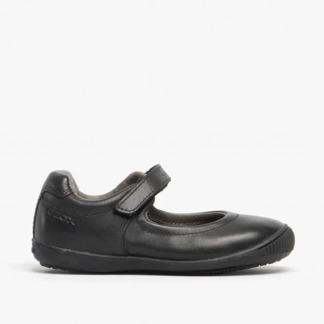 GEOX JR GIOIA Ballerina School Shoes Black