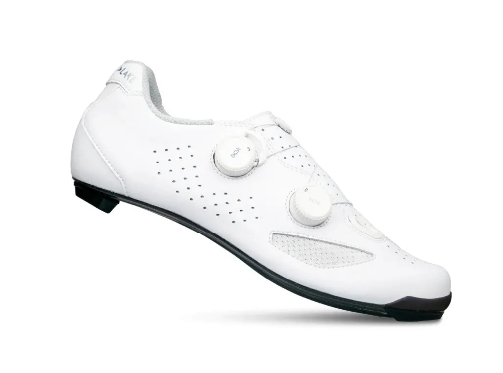 Lake CX239 Road Cycling Shoes Regular Fit White/White Microfiber