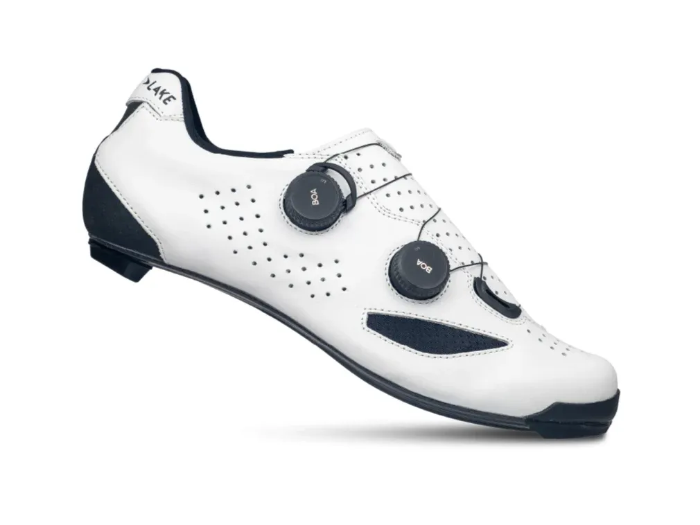 Lake CX239 Road Cycling Shoes Regular Fit White/White Microfiber