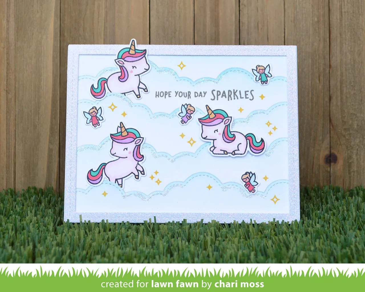 LAWN FAWN: Unicorn Picnic