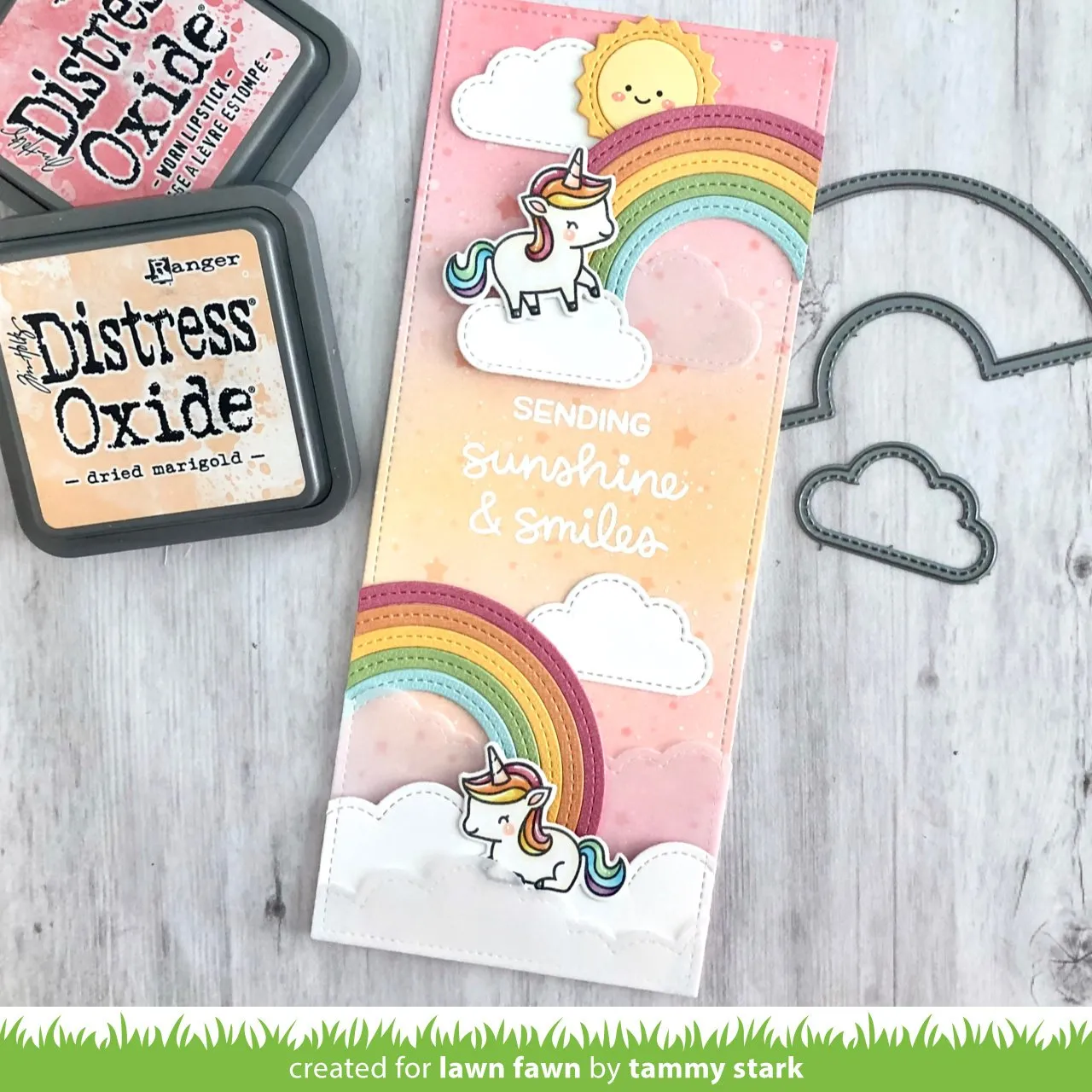 LAWN FAWN: Unicorn Picnic