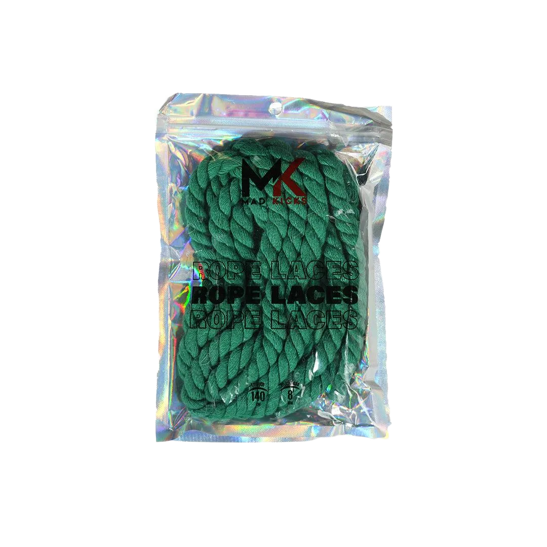 Mad Kicks Rope Laces Green
