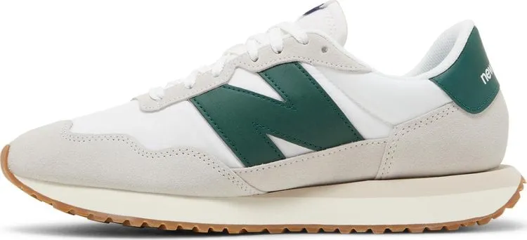 New Balance 237 'Cloud Gray Night Green' sneakers, gray