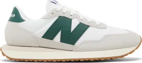 New Balance 237 'Cloud Gray Night Green' sneakers, gray
