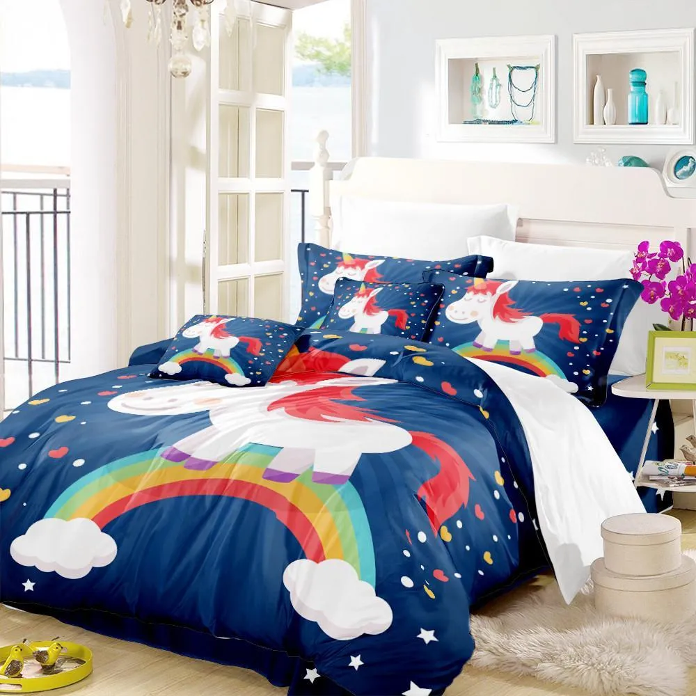 Nursery Unicorn Bed Set