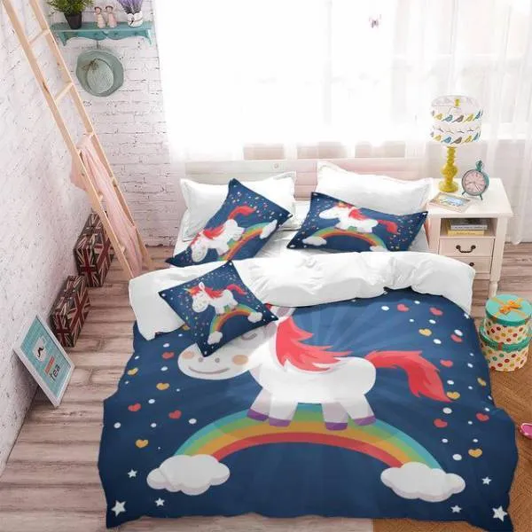 Nursery Unicorn Bed Set