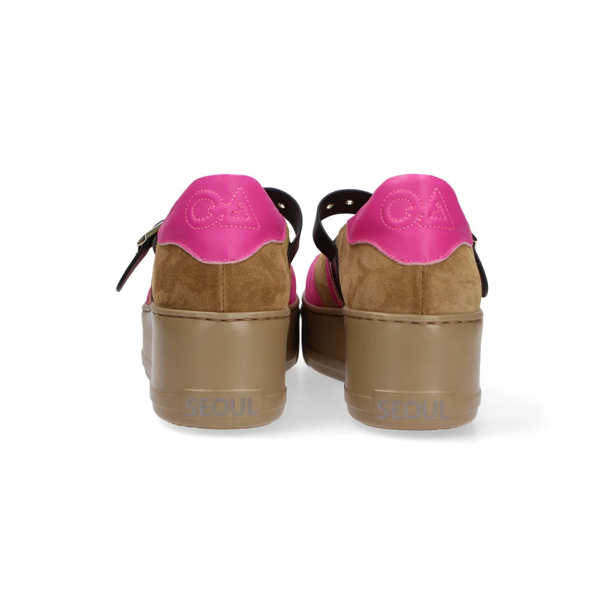 OA NON-FASHION sneakerfuxia cuoio