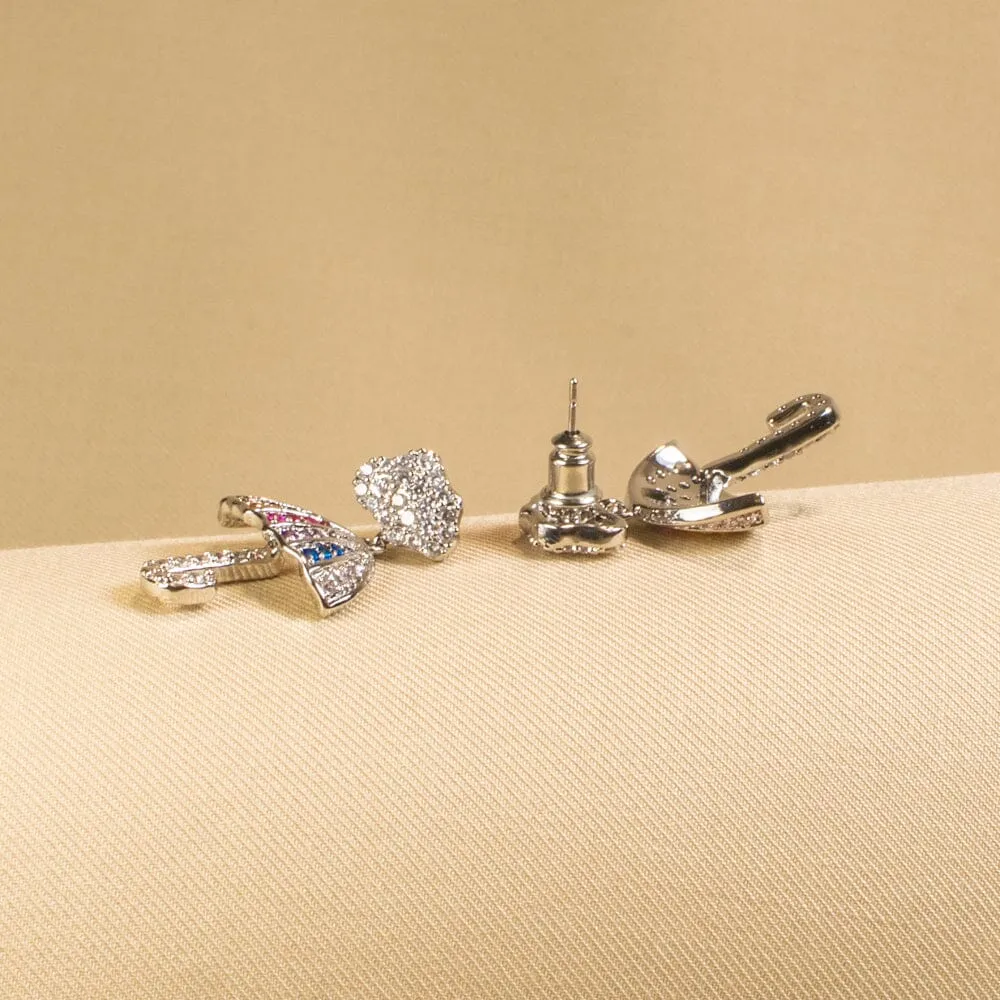 Silver Cloud Studs
