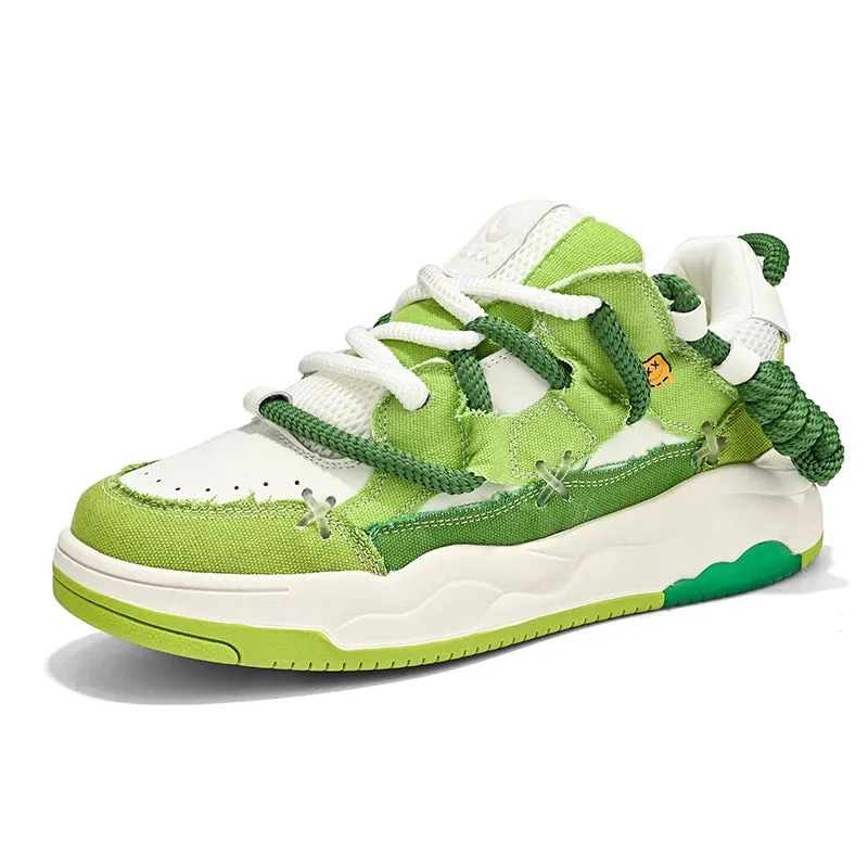 Stylische Y2K Sneaker für Herren Bequeme und robuste Laufschuhe